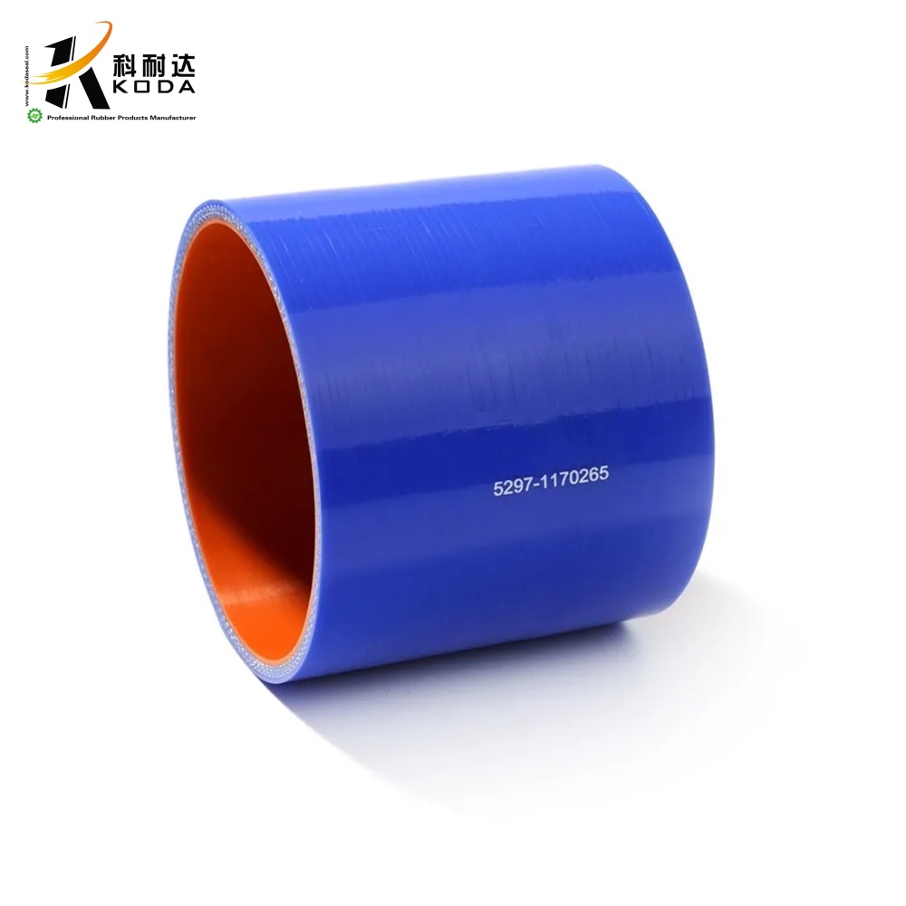 Custom High Temperature Auto Car Truck Silicone Rubber Braided Hose Kit Radiator Hose Tube Pipe Elbow Flexible Silicone Hose 5297-1170265